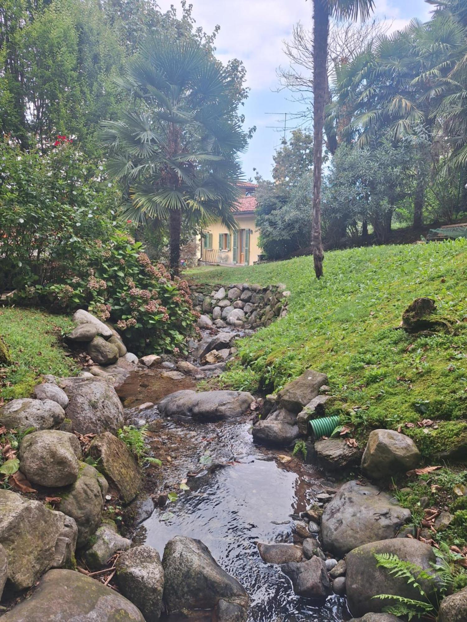 La Dependance Immersa Nel Parco Della Villa Isabella Stresa Exteriör bild